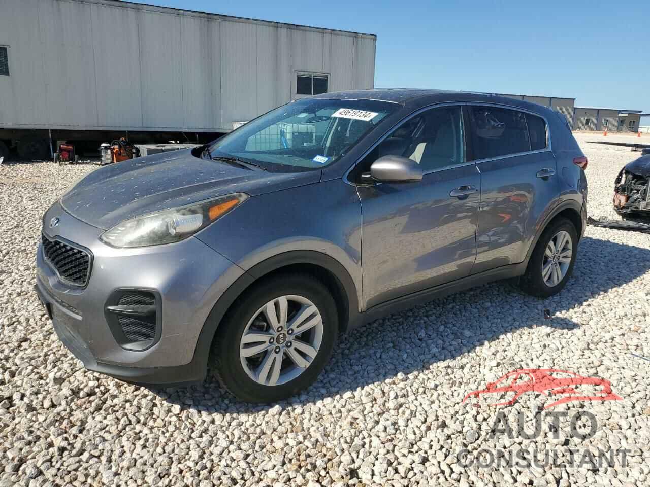 KIA SPORTAGE 2017 - KNDPM3AC1H7112516