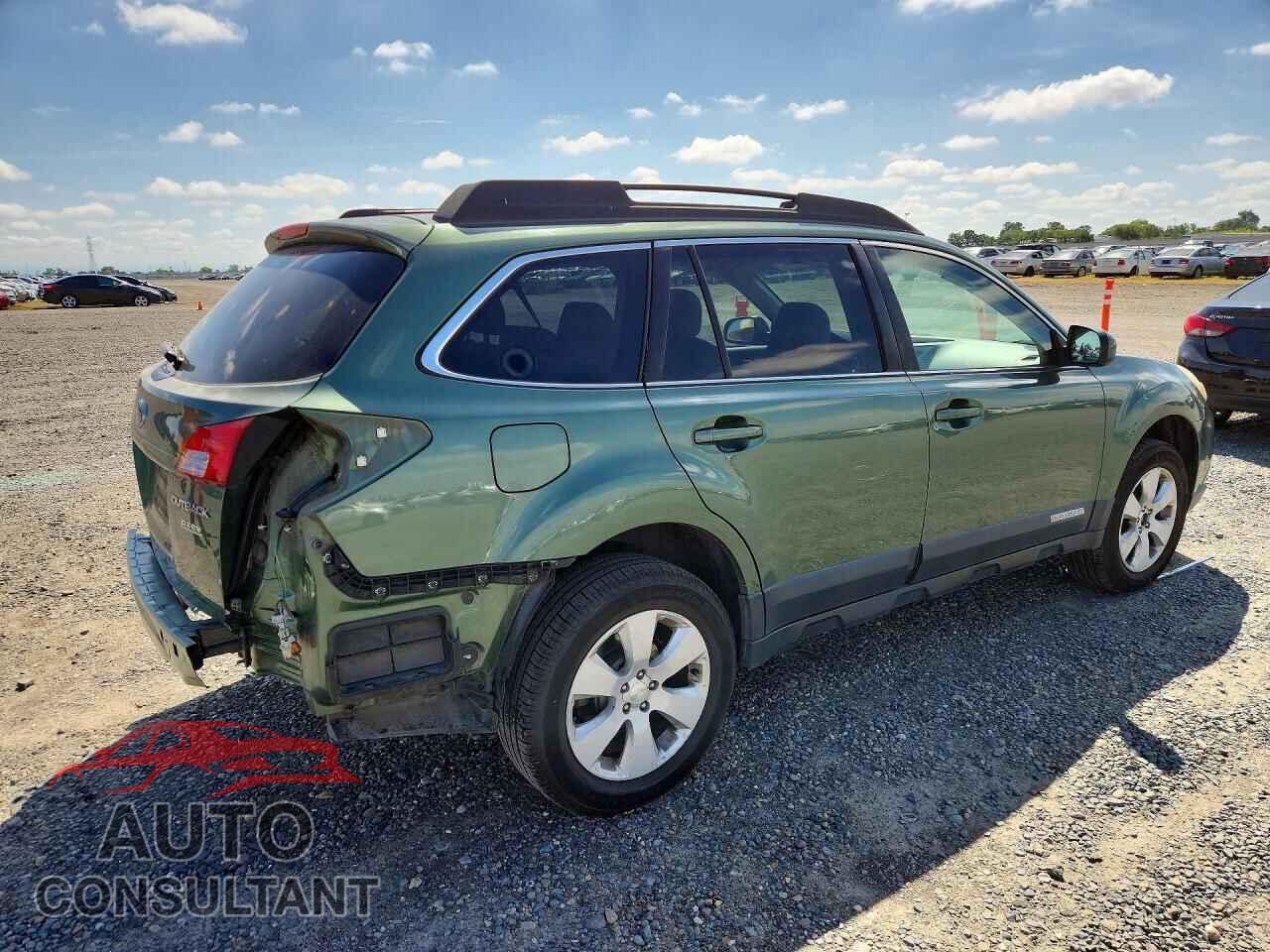 SUBARU OUTBACK 2012 - 4S4BRBCC5C3232480