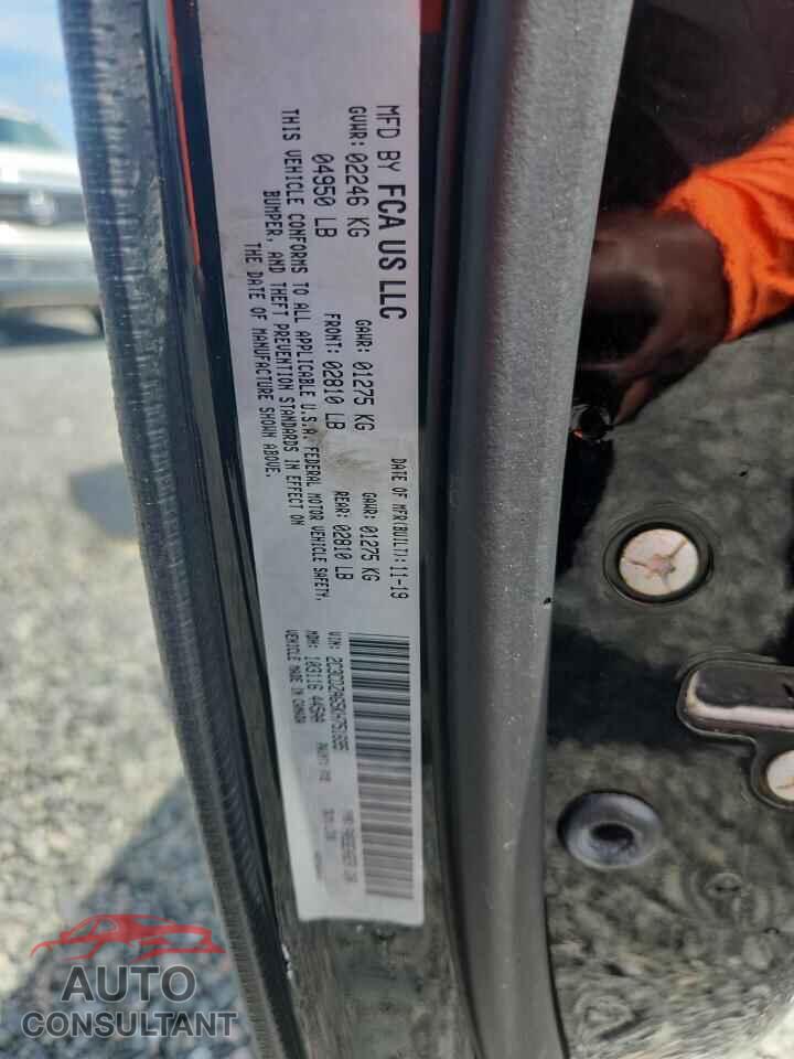 DODGE CHALLENGER 2019 - 2C3CDZAG5KH751695