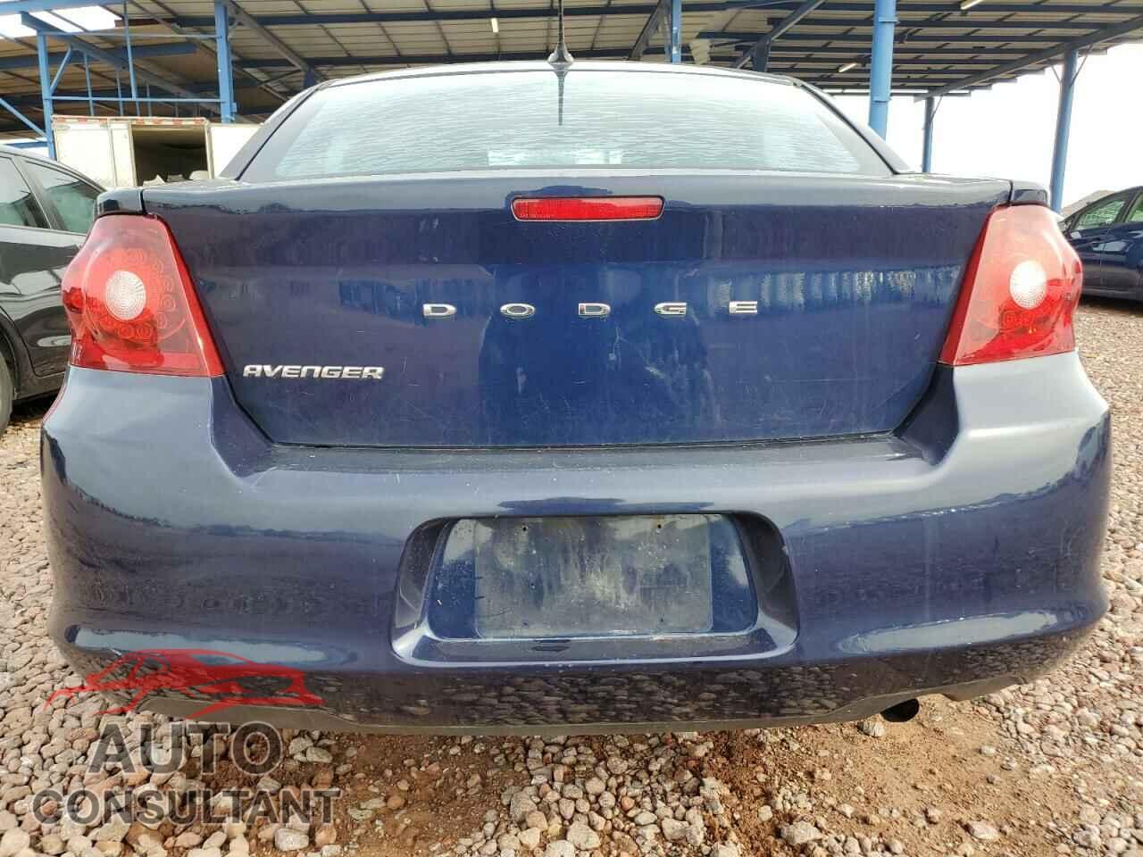 DODGE AVENGER 2013 - 1C3CDZAB7DN731107