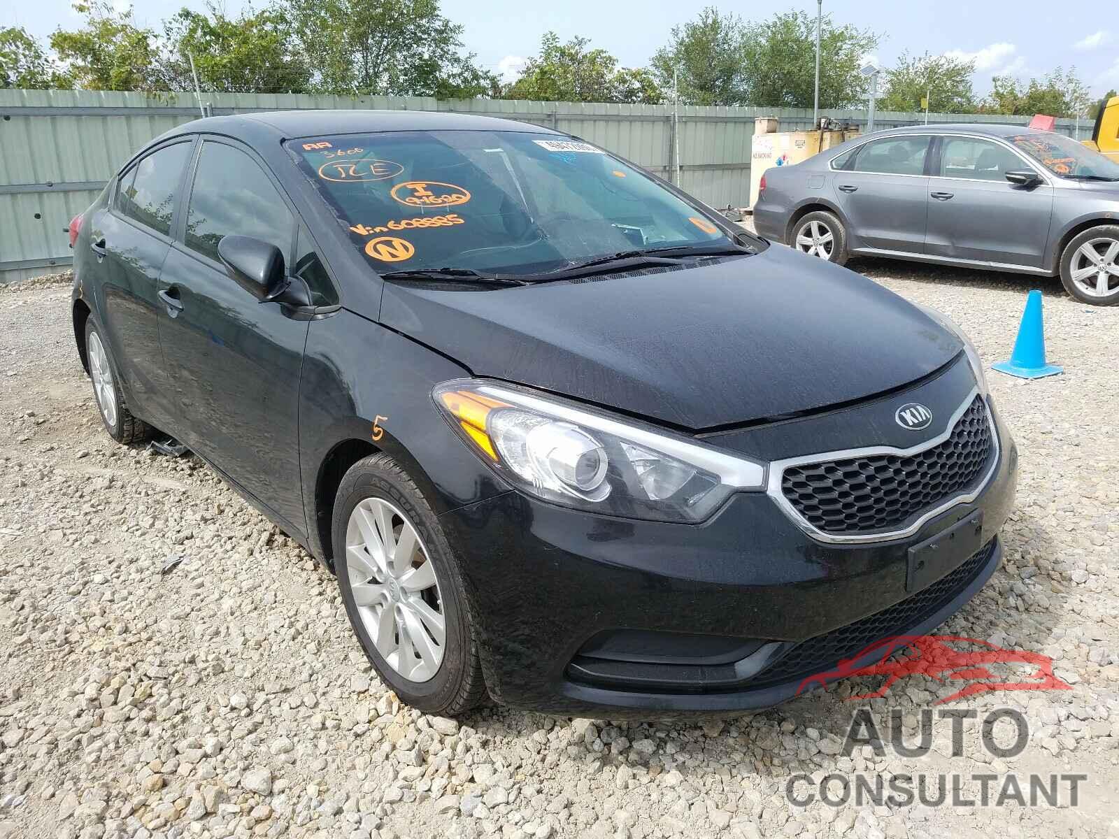 KIA FORTE 2016 - KNAFX4A60G5608885