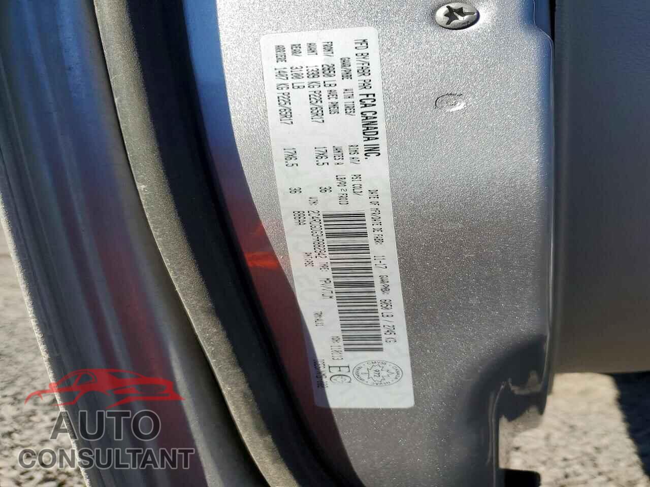 DODGE CARAVAN 2017 - 2C4RDGDG3HR882942