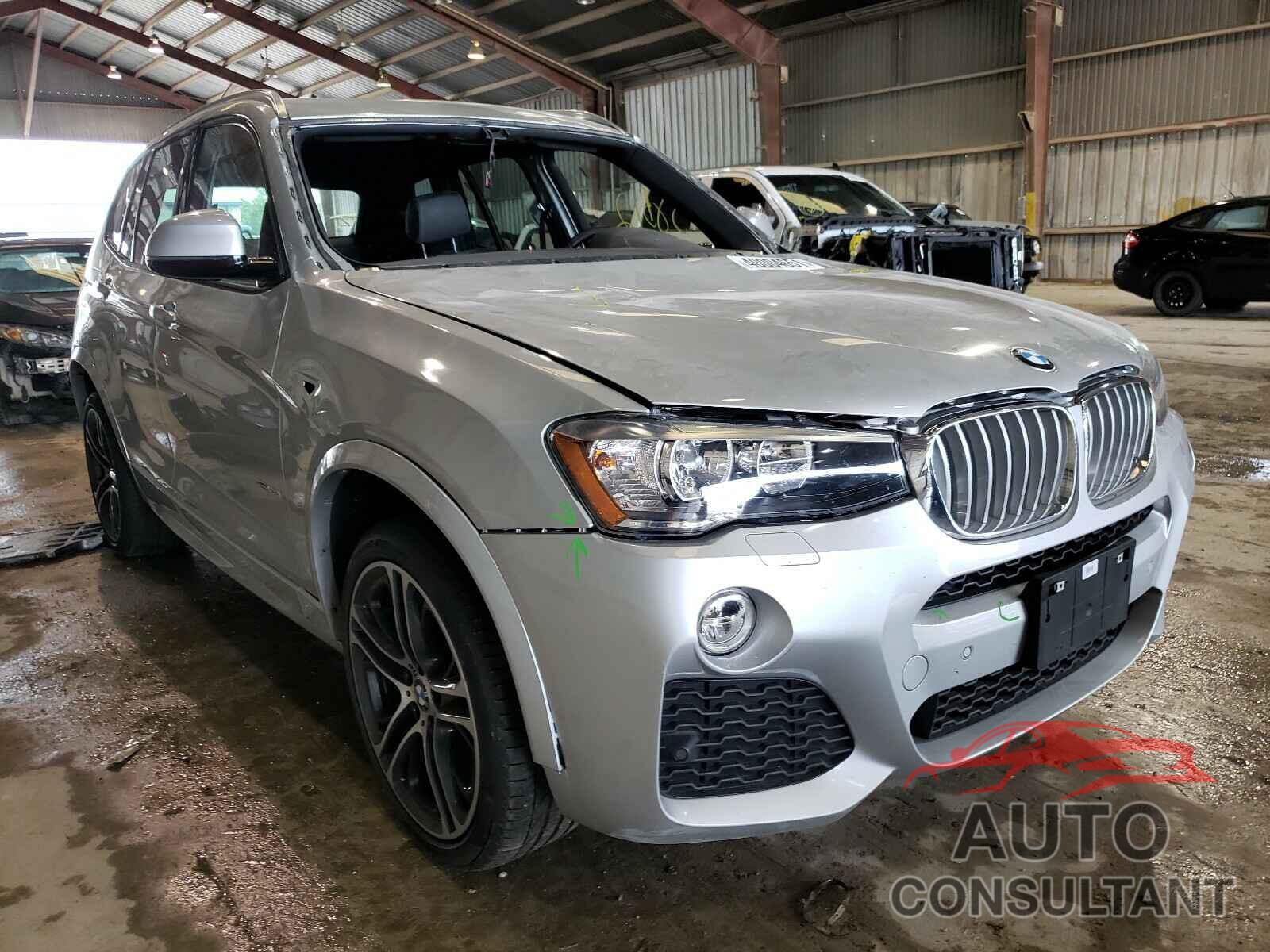 BMW X3 2017 - 5UXWZ7C37H0X39035