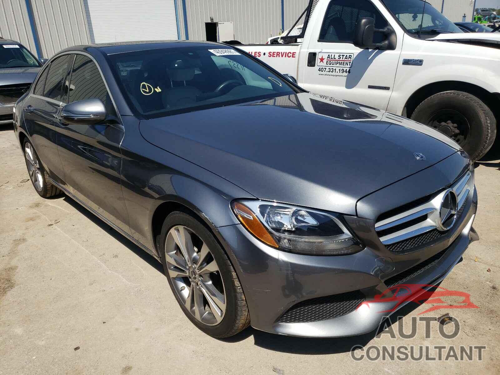 MERCEDES-BENZ C CLASS 2018 - 55SWF4JB7JU272353