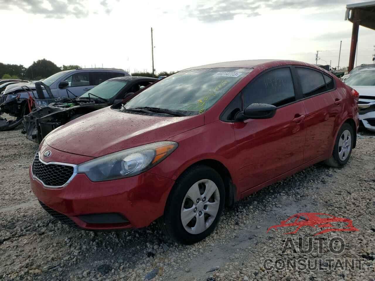 KIA FORTE 2016 - KNAFK4A69G5573620