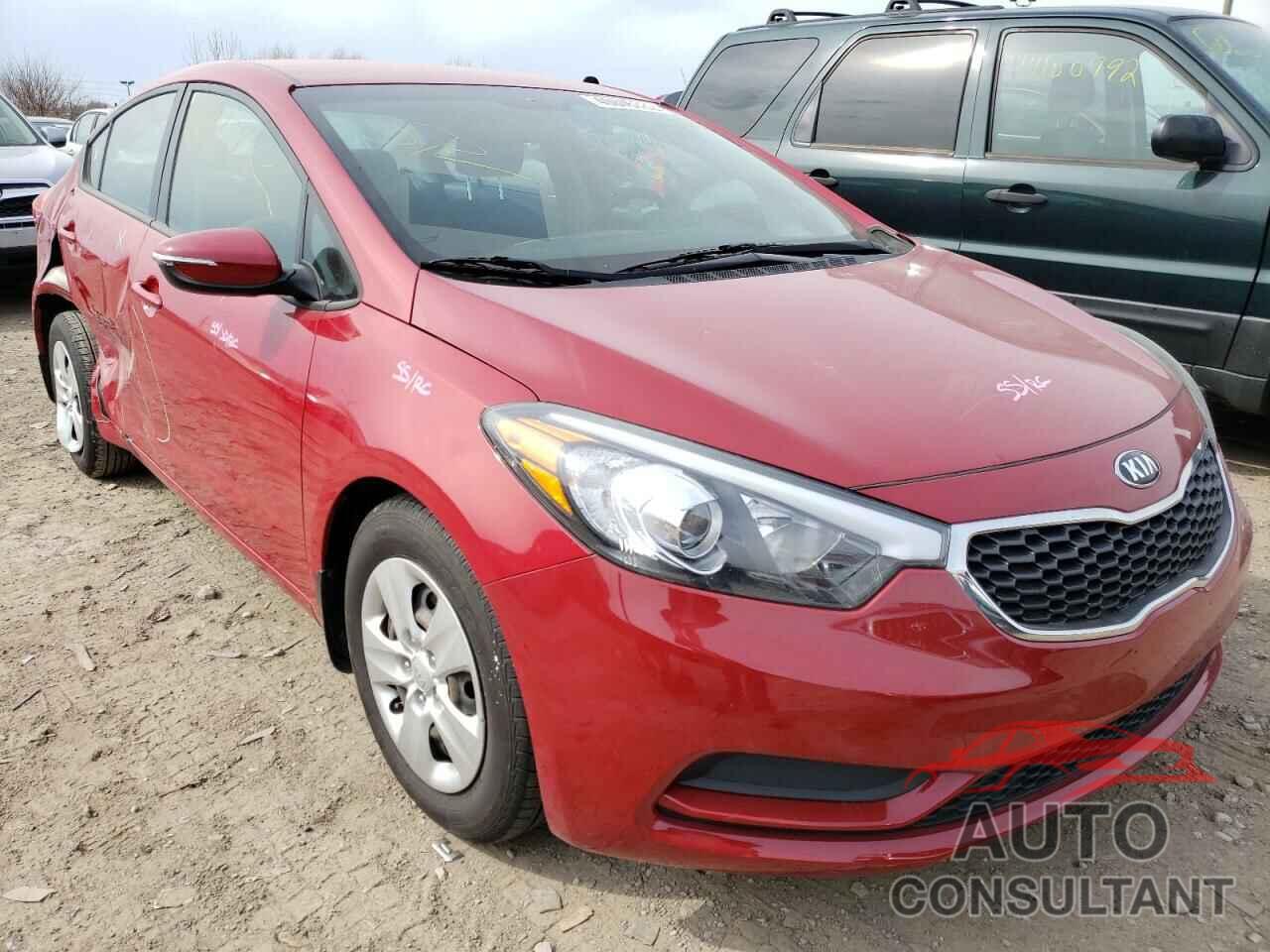 KIA FORTE 2016 - KNAFX4A63G5520509