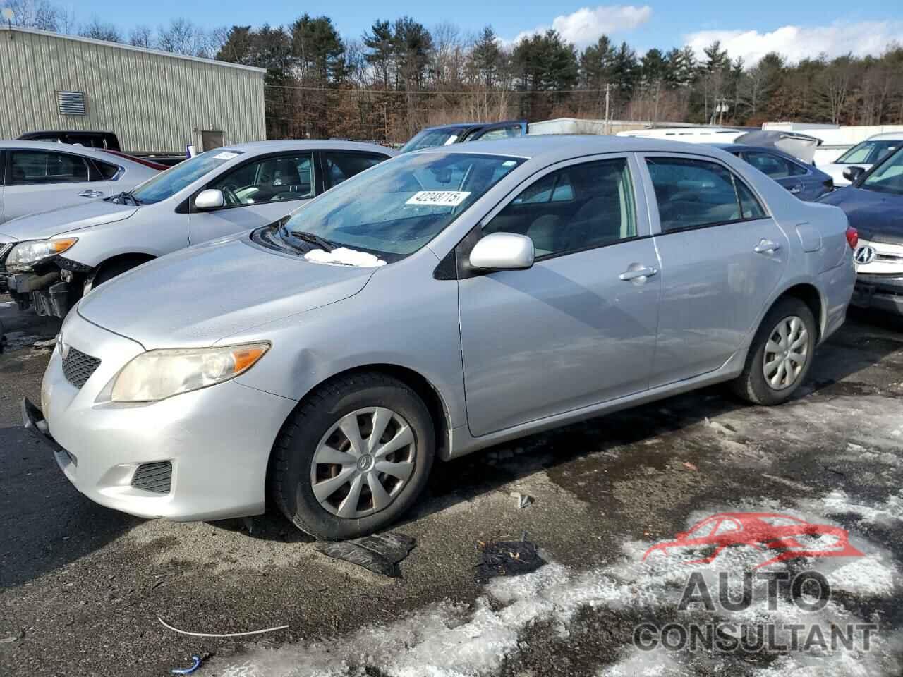 TOYOTA COROLLA 2009 - JTDBL40E799048624