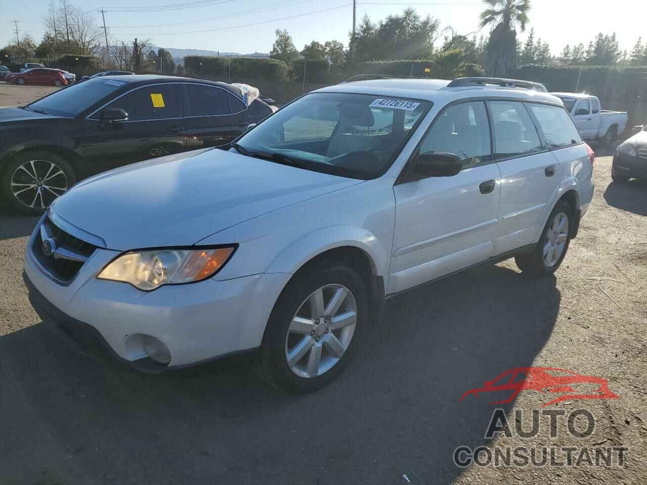 SUBARU OUTBACK 2009 - 4S4BP61C697348305