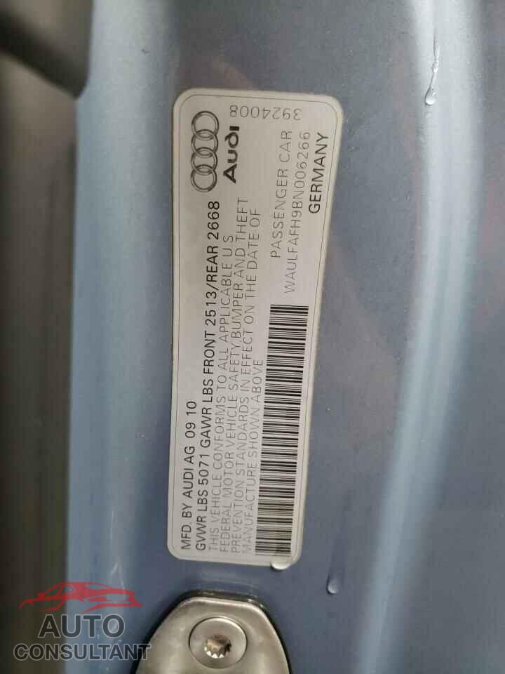 AUDI A5 2011 - WAULFAFH9BN006266