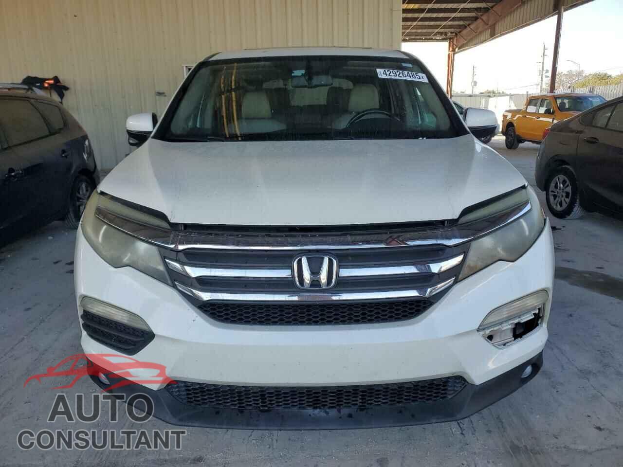 HONDA PILOT 2016 - 5FNYF5H51GB020039