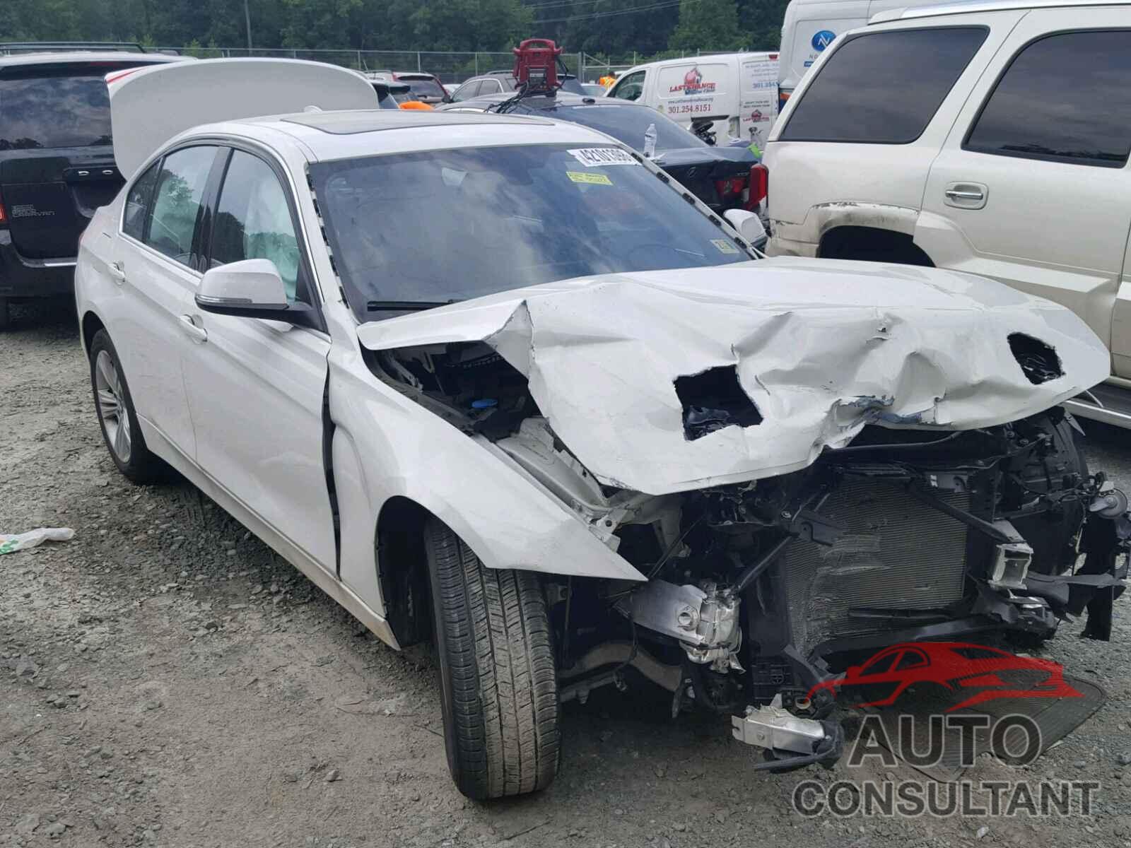 BMW 3 SERIES 2017 - WBA8D9G39HNU62063
