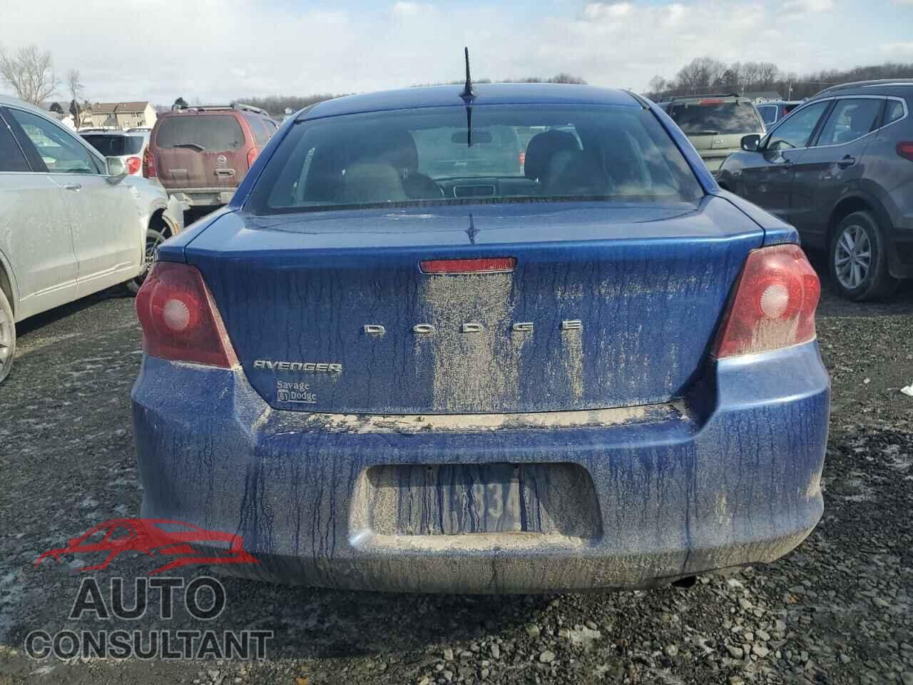DODGE AVENGER 2013 - 1C3CDZAB6DN594452