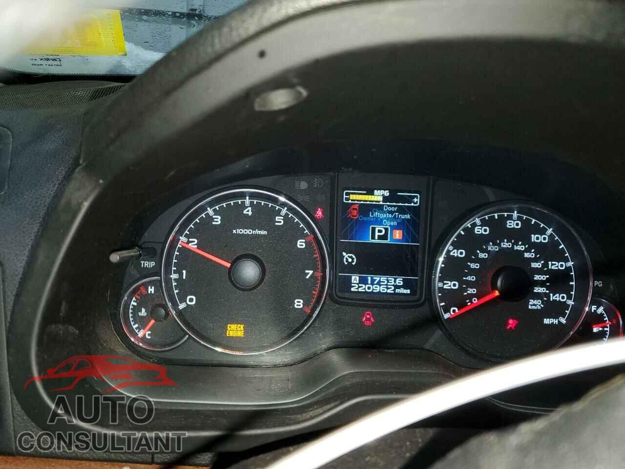 SUBARU OUTBACK 2014 - 4S4BRBLC8E3218558