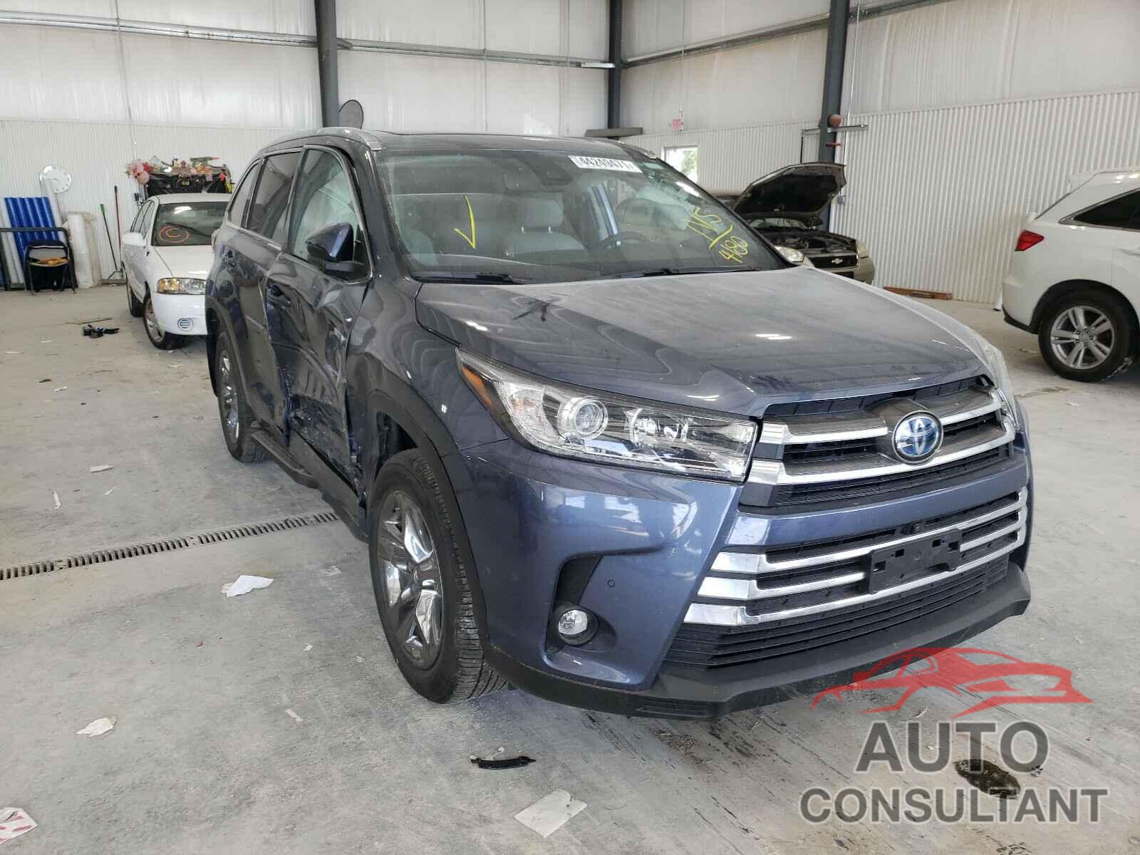 TOYOTA HIGHLANDER 2019 - 5TDDGRFH2KS074180
