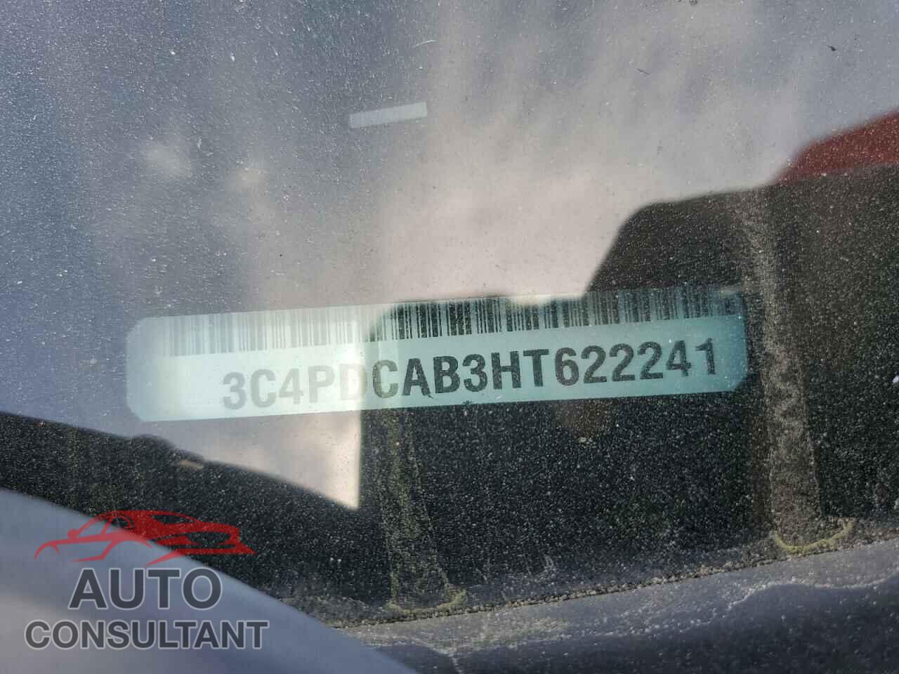 DODGE JOURNEY 2017 - 3C4PDCAB3HT622241