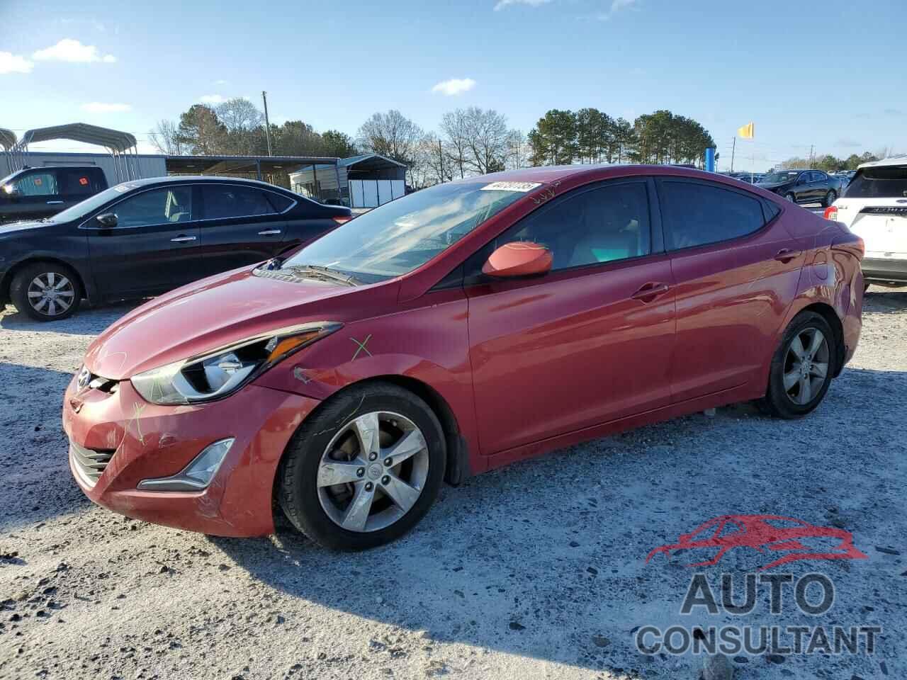 HYUNDAI ELANTRA 2014 - KMHDH4AEXEU048290