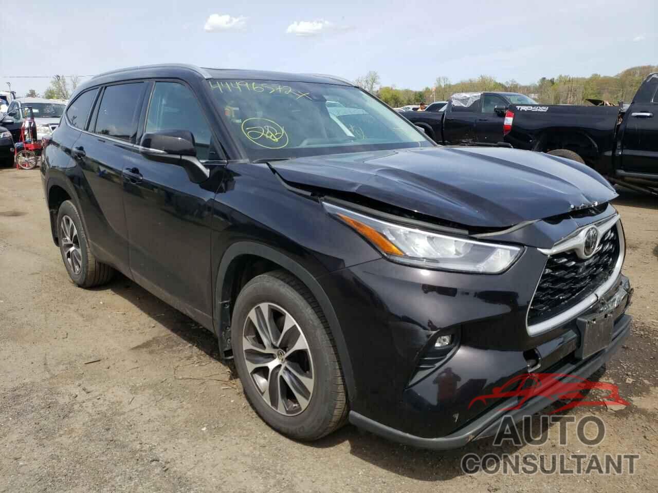 TOYOTA HIGHLANDER 2020 - 5TDHZRBH8LS032079
