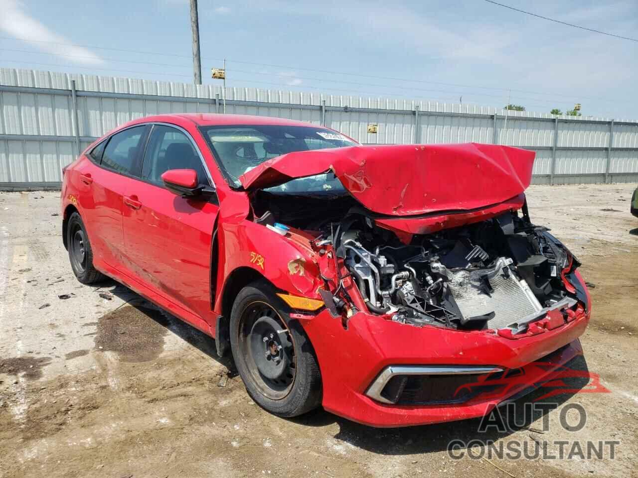 HONDA CIVIC 2019 - 2HGFC2F62KH588007