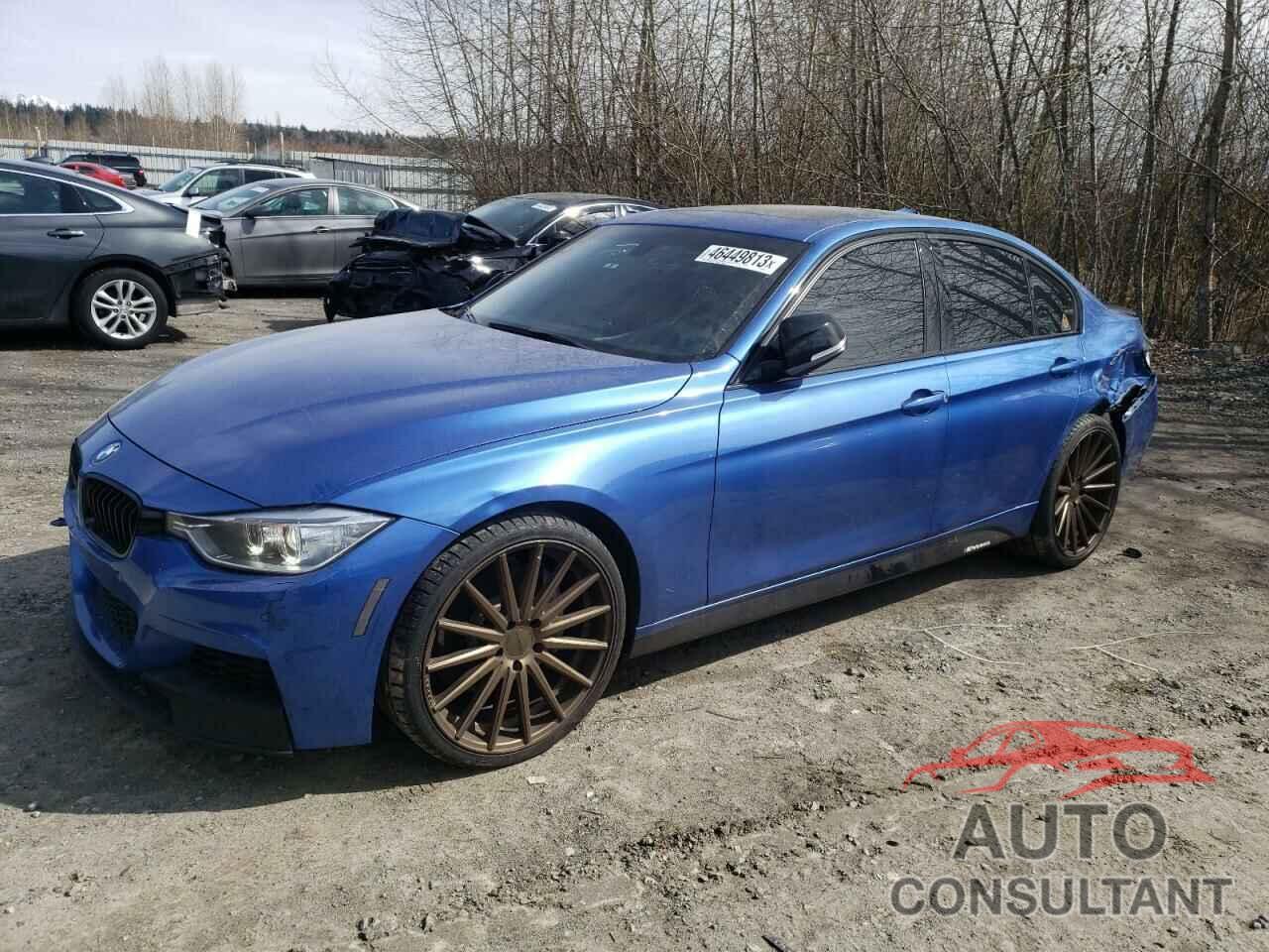 BMW 3 SERIES 2013 - WBA3A9G56DNP37788