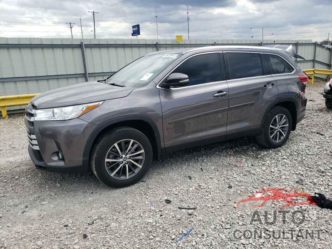 TOYOTA HIGHLANDER 2019 - 5TDJZRFH3KS716953