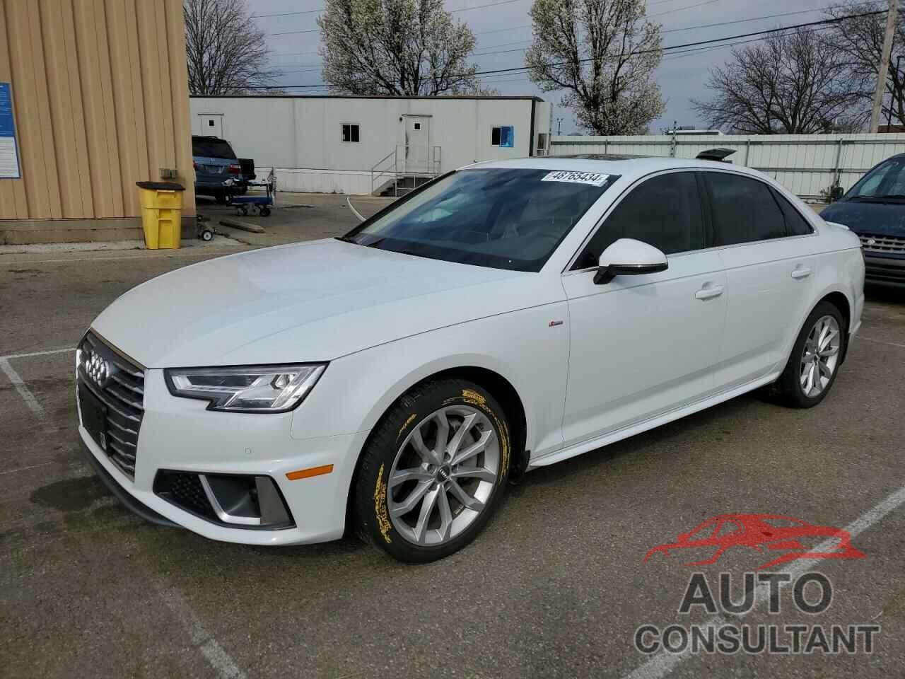 AUDI A4 2019 - WAUENAF45KN002756