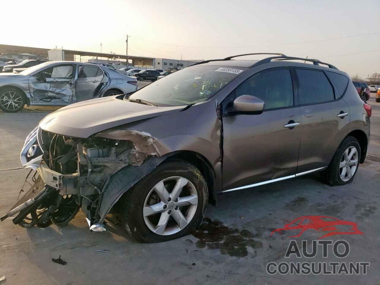 NISSAN MURANO 2010 - JN8AZ1MU7AW009374