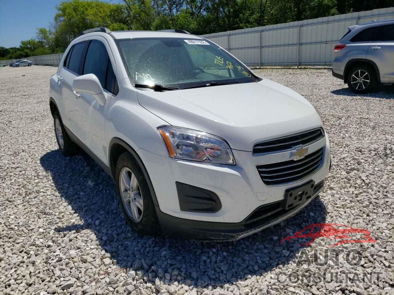 CHEVROLET TRAX 2016 - KL7CJPSB7GB750542