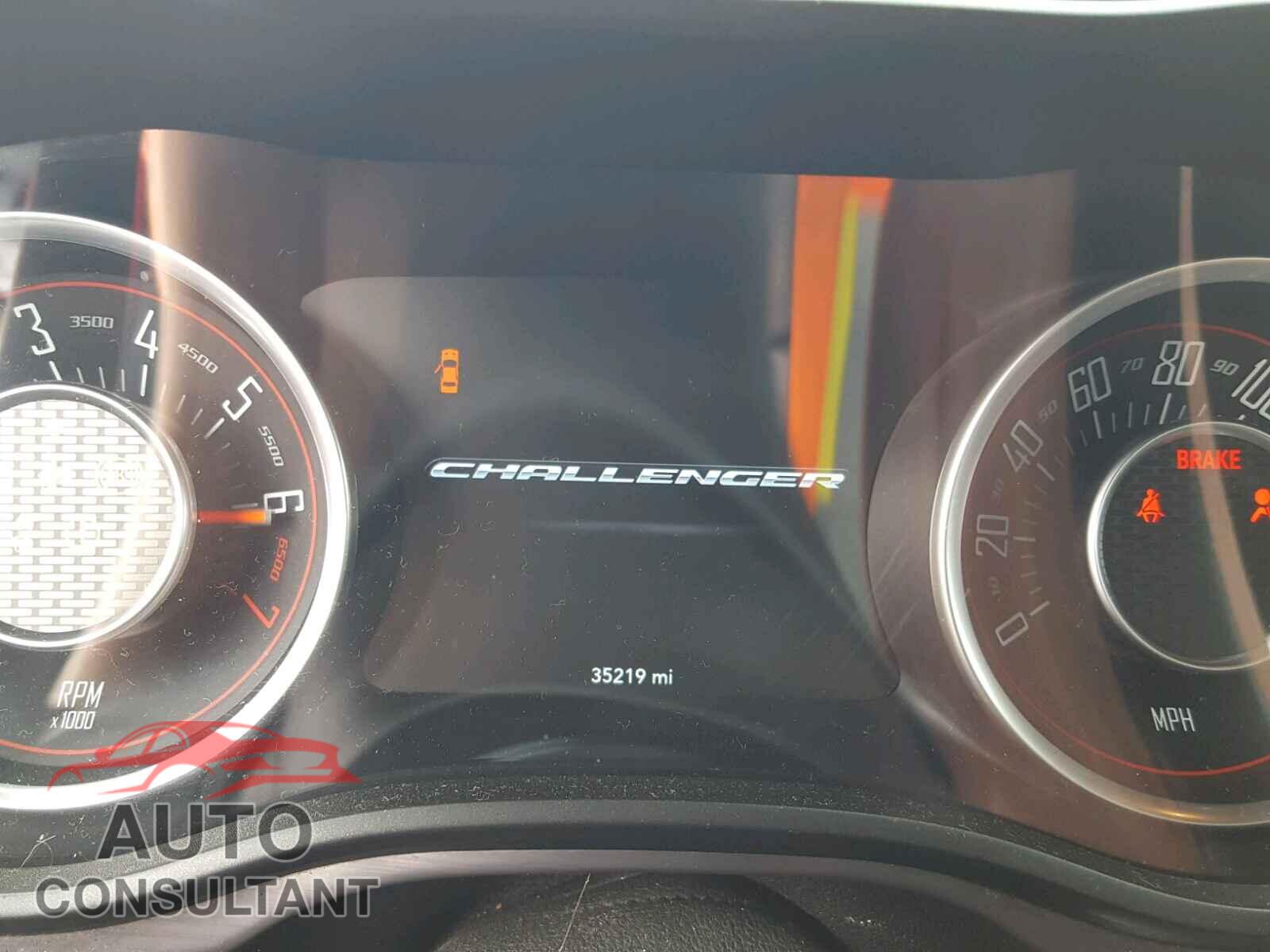 DODGE CHALLENGER 2016 - 2C3CDZAG3GH108186