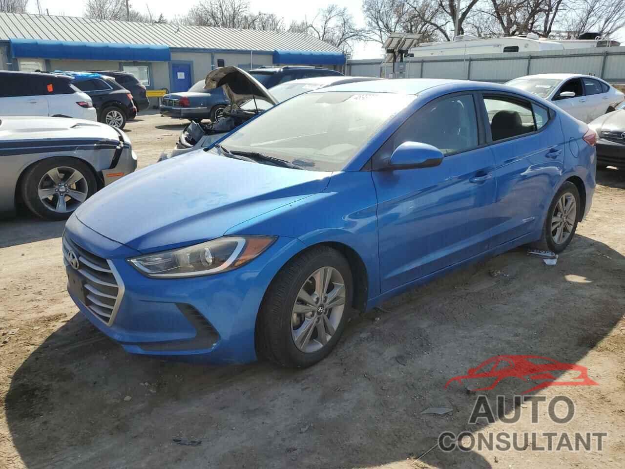 HYUNDAI ELANTRA 2017 - KMHD84LF4HU241738