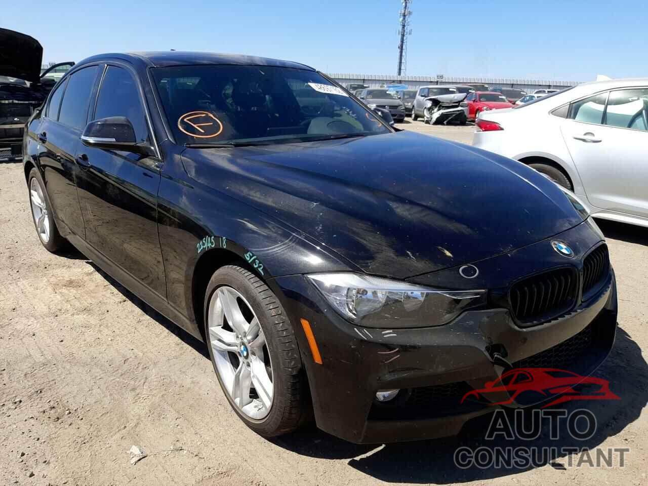 BMW 3 SERIES 2016 - WBA8E9G55GNU30238