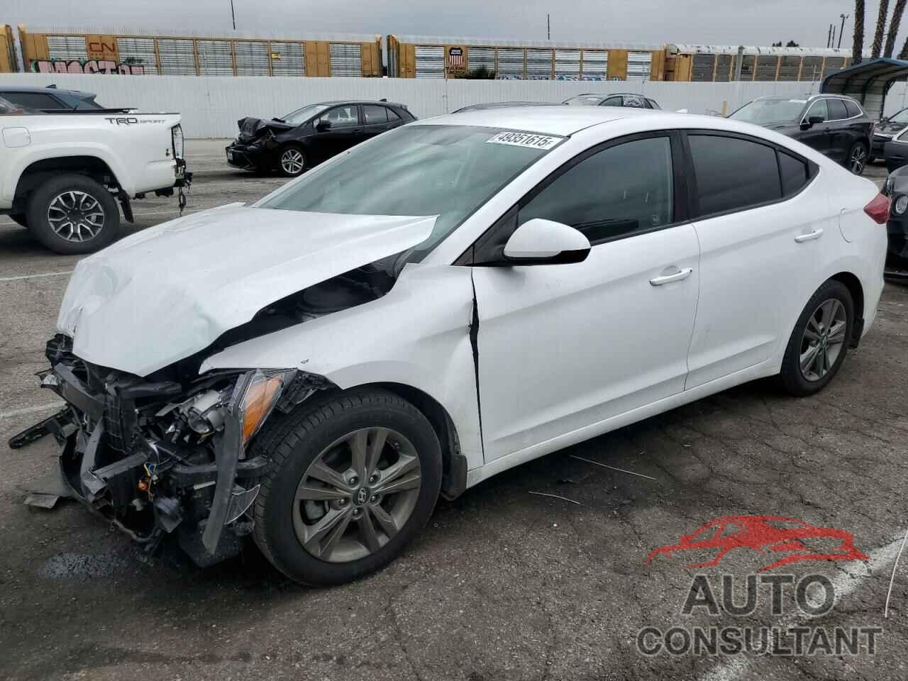 HYUNDAI ELANTRA 2018 - 5NPD84LF6JH236836