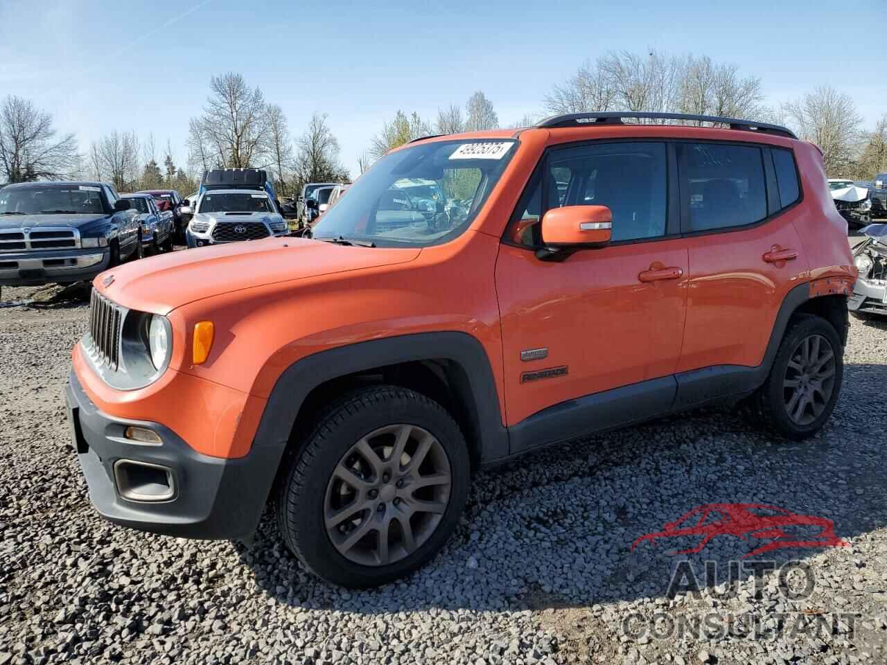 JEEP RENEGADE 2016 - ZACCJBBT8GPD87477
