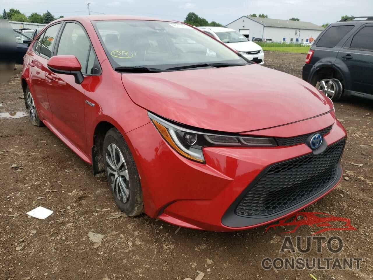 TOYOTA COROLLA 2021 - JTDEAMDE7MJ003252