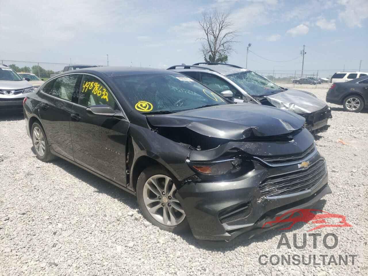 CHEVROLET MALIBU 2017 - 1G1ZE5ST9HF255471