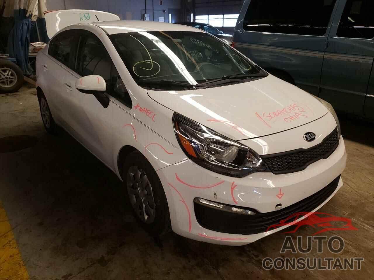 KIA RIO 2016 - KNADM4A36G6554329