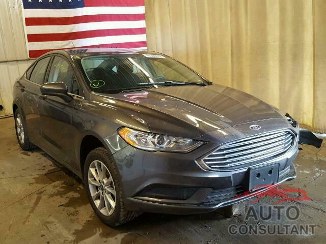FORD FUSION 2017 - 3FA6P0H72HR253667