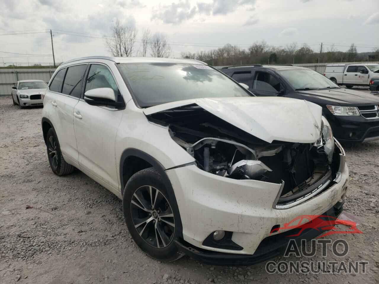 TOYOTA HIGHLANDER 2016 - 5TDKKRFH7GS163837