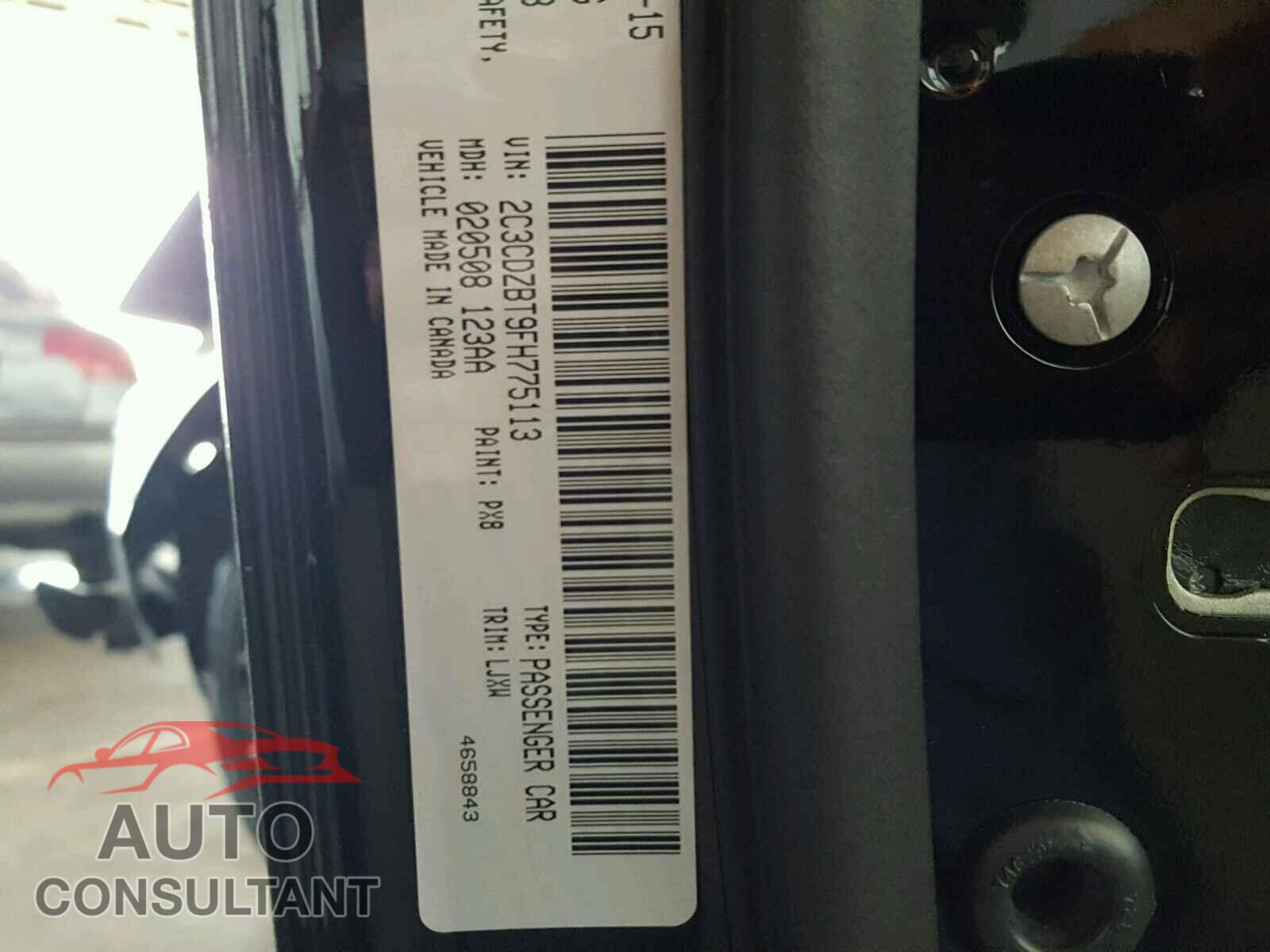 DODGE CHALLENGER 2015 - 2C3CDZBT9FH775113