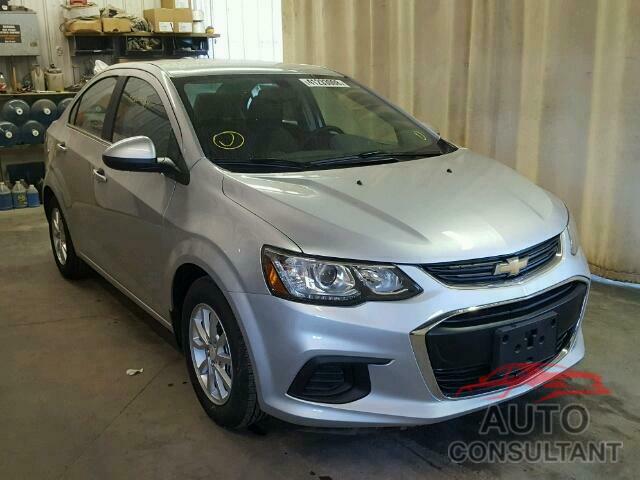 CHEVROLET SONIC 2017 - 1G1JD5SH9H4136925