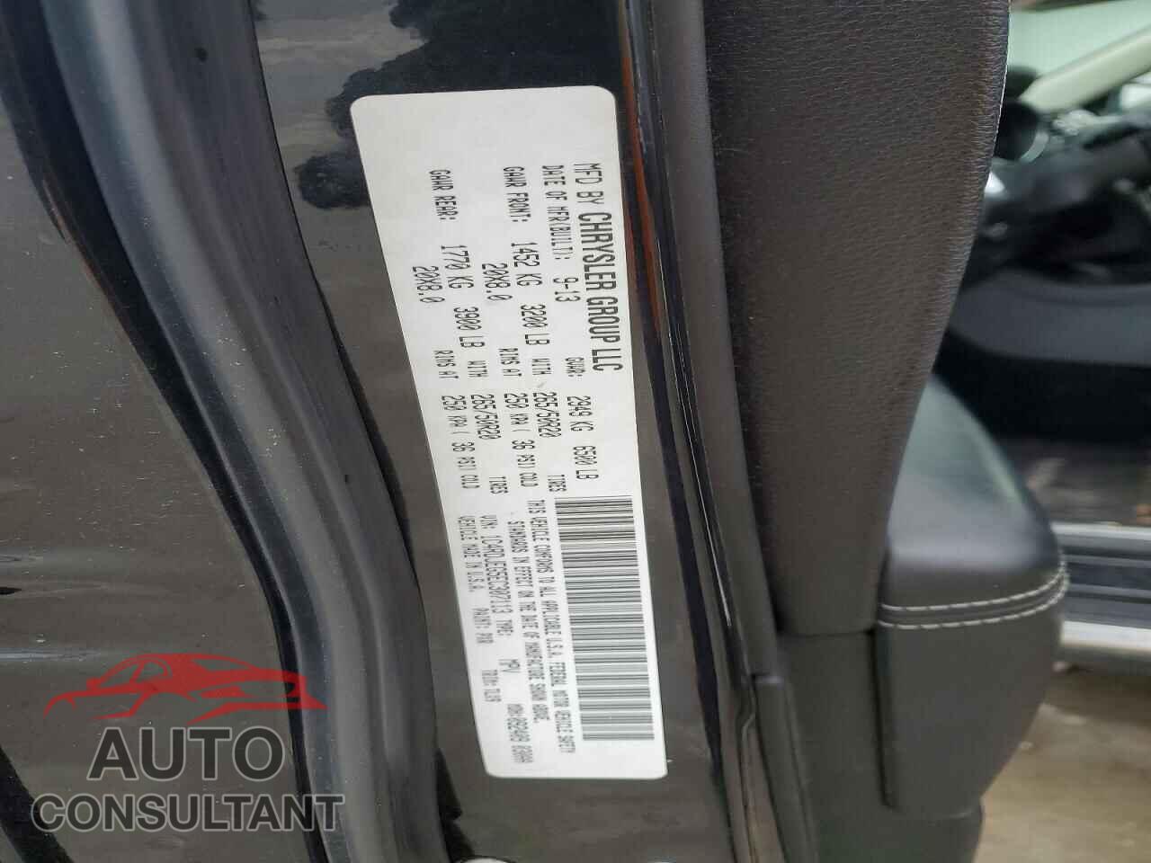 DODGE DURANGO 2014 - 1C4RDJEG5EC307113