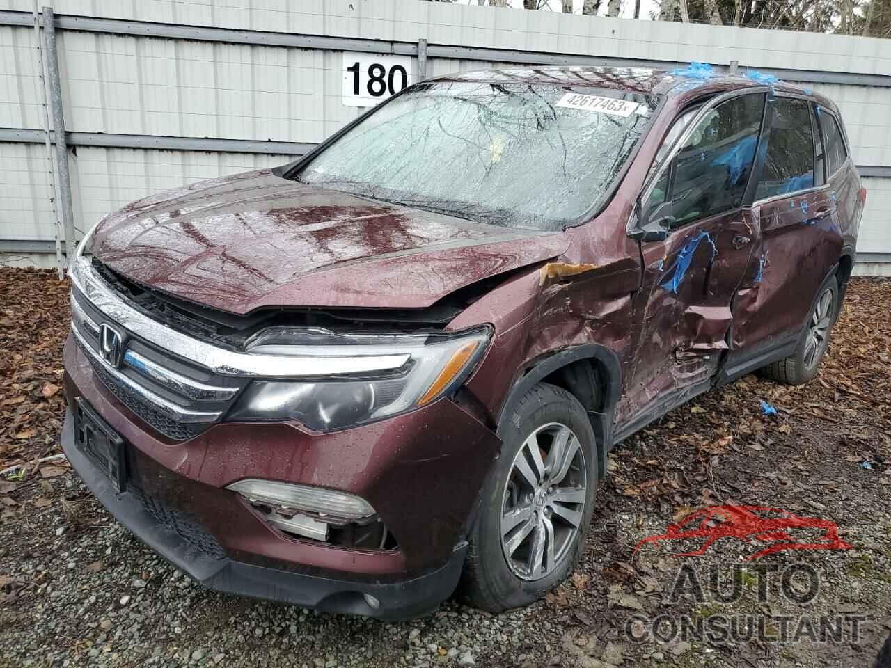 HONDA PILOT 2016 - 5FNYF5H8XGB020325