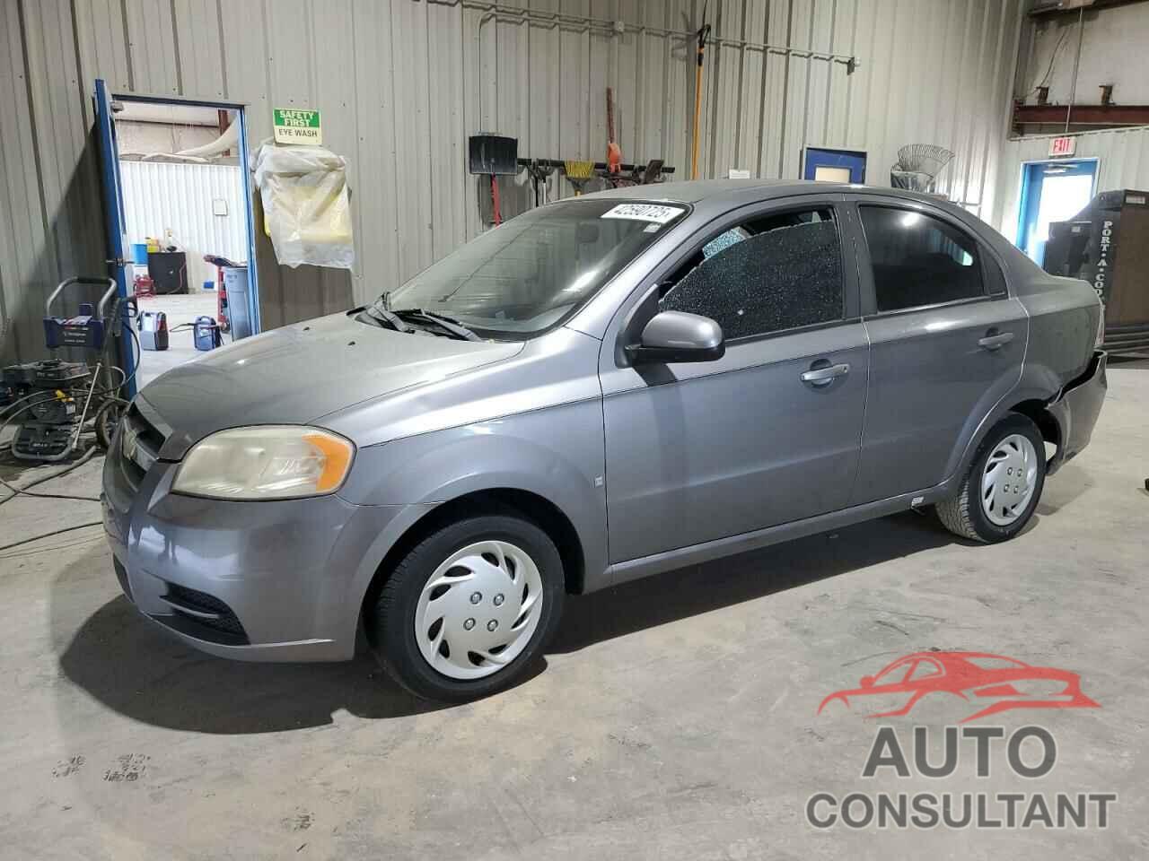 CHEVROLET AVEO 2009 - KL1TD56E99B389201