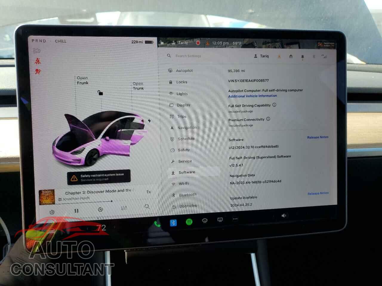 TESLA MODEL 3 2018 - 5YJ3E1EA4JF008577