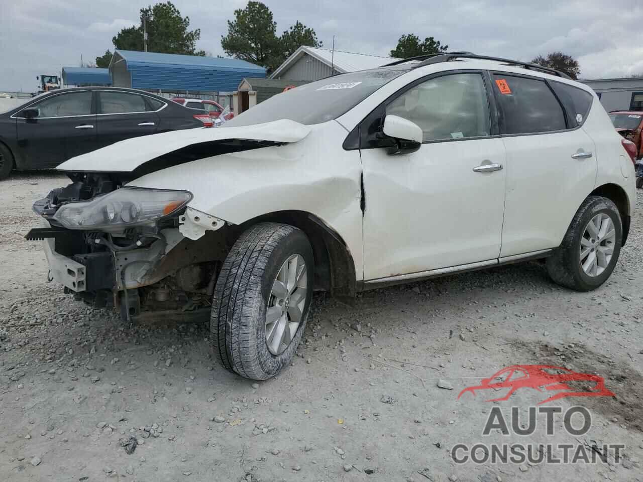 NISSAN MURANO 2012 - JN8AZ1MW8CW216621