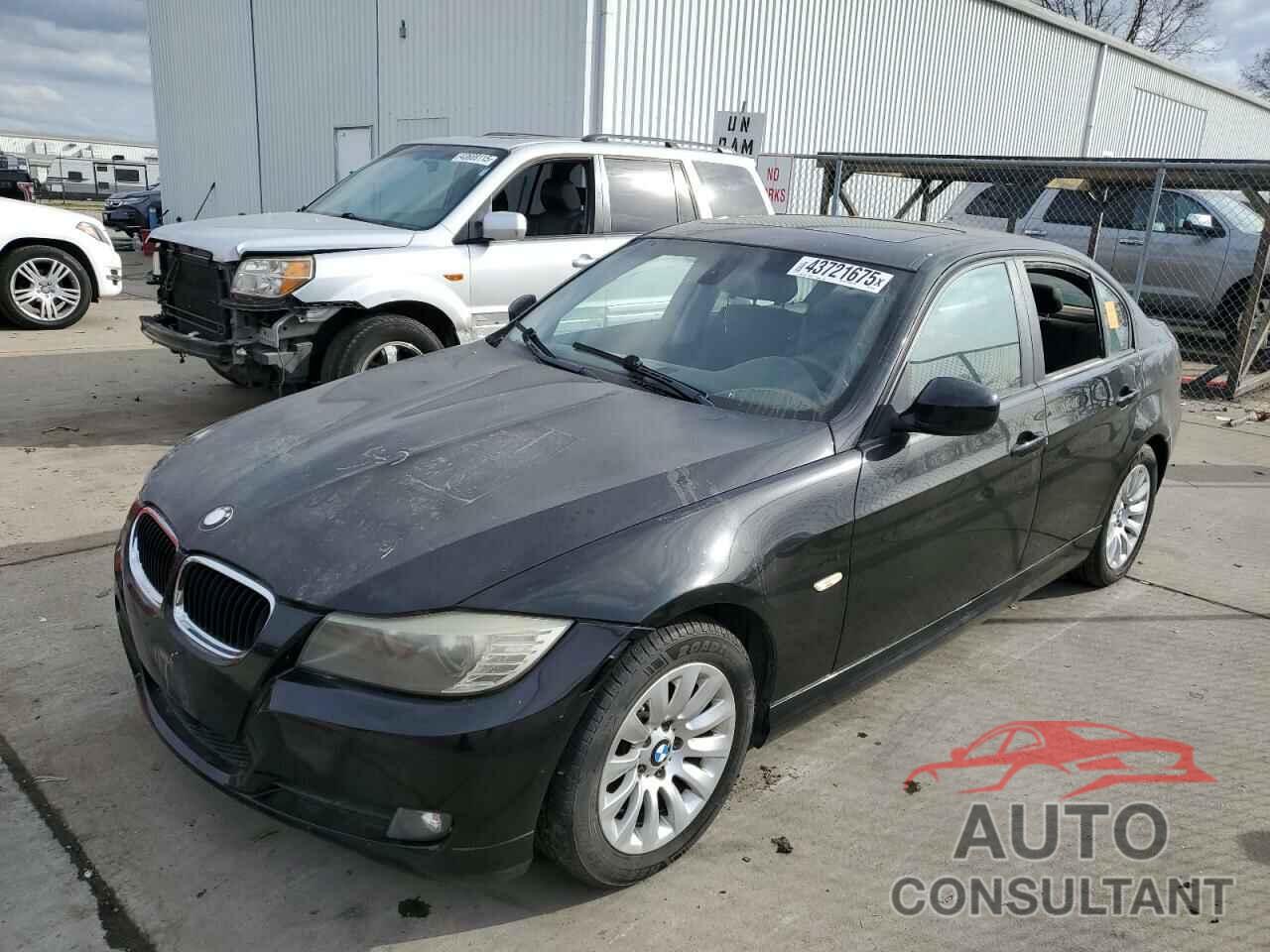 BMW 3 SERIES 2009 - WBAPH575X9NM34350