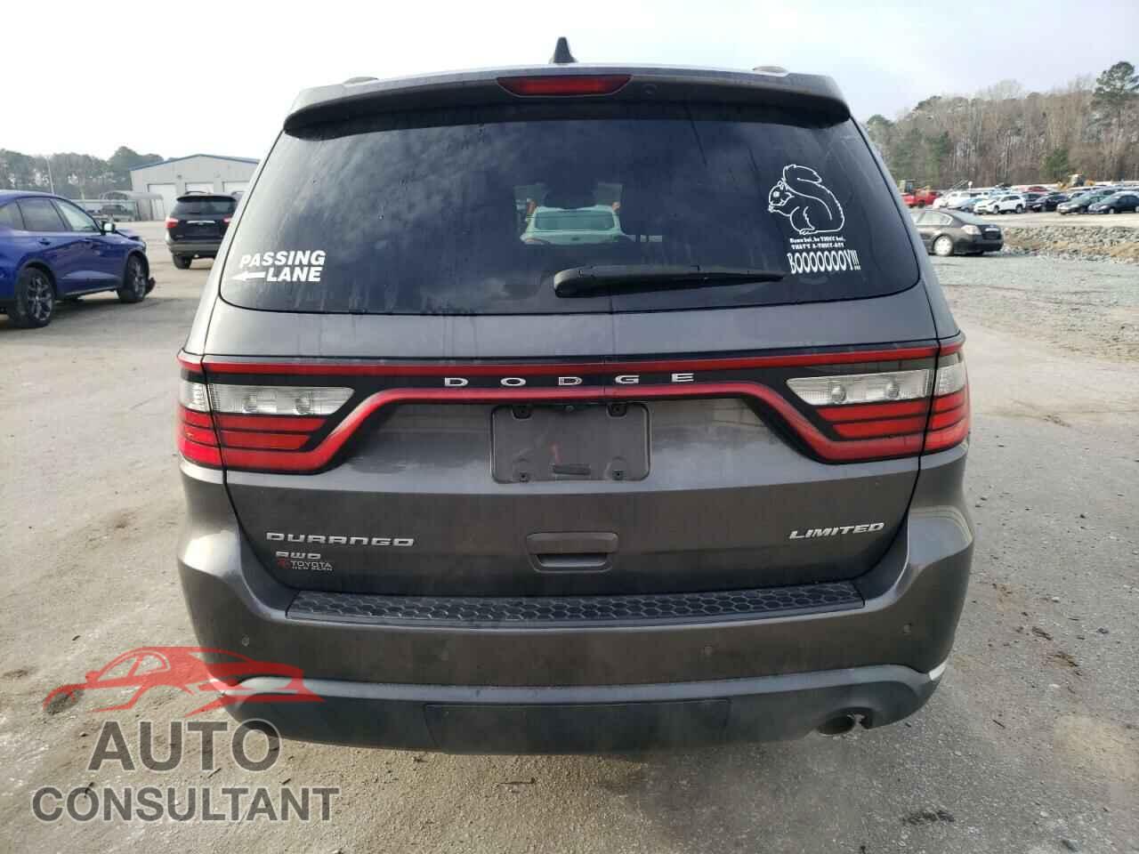 DODGE DURANGO 2016 - 1C4RDJDG8GC353619