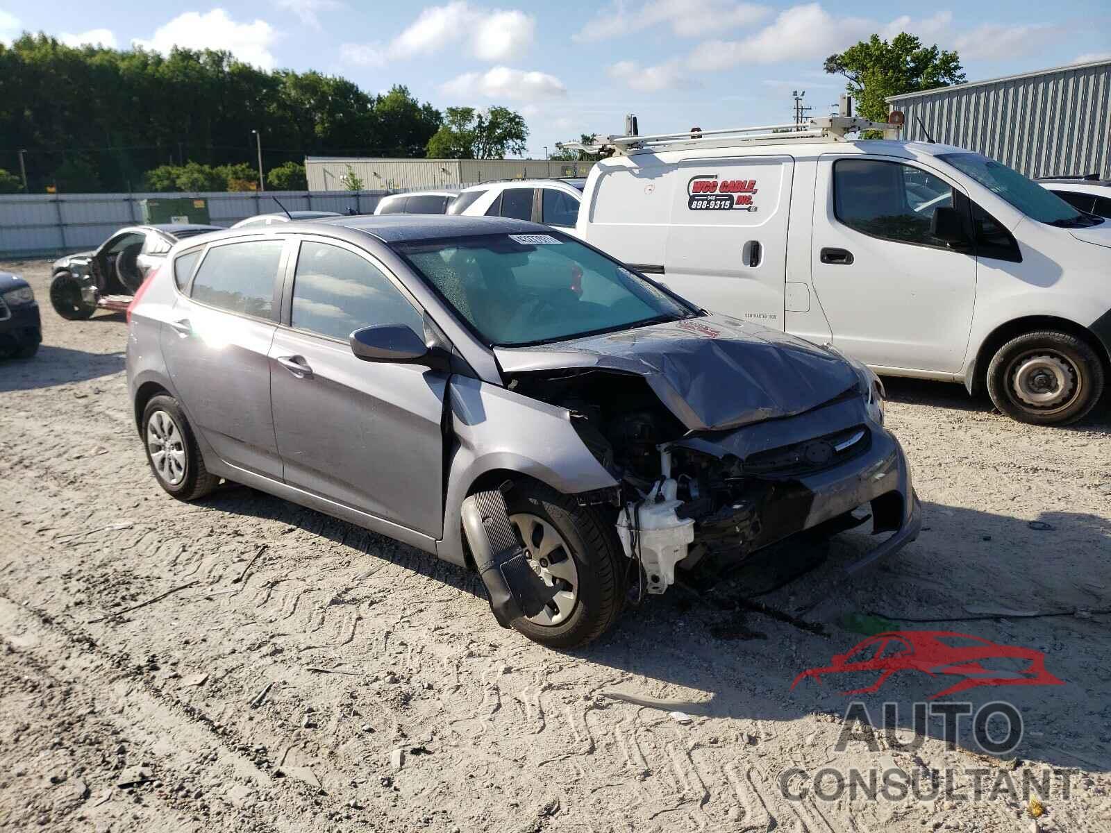 HYUNDAI ACCENT 2016 - KMHCT5AE8GU261127