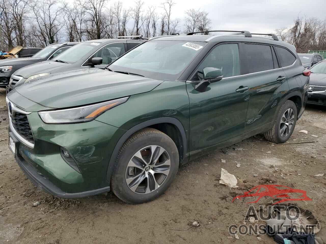 TOYOTA HIGHLANDER 2023 - 5TDKDRAH8PS501571