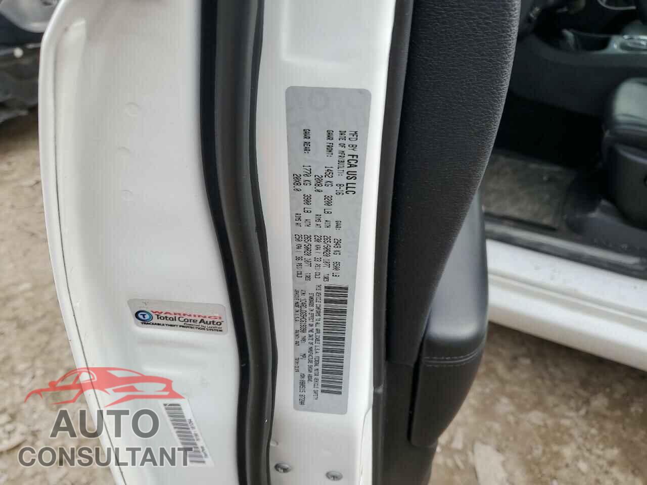 DODGE DURANGO 2017 - 1C4RDJDG5HC619390