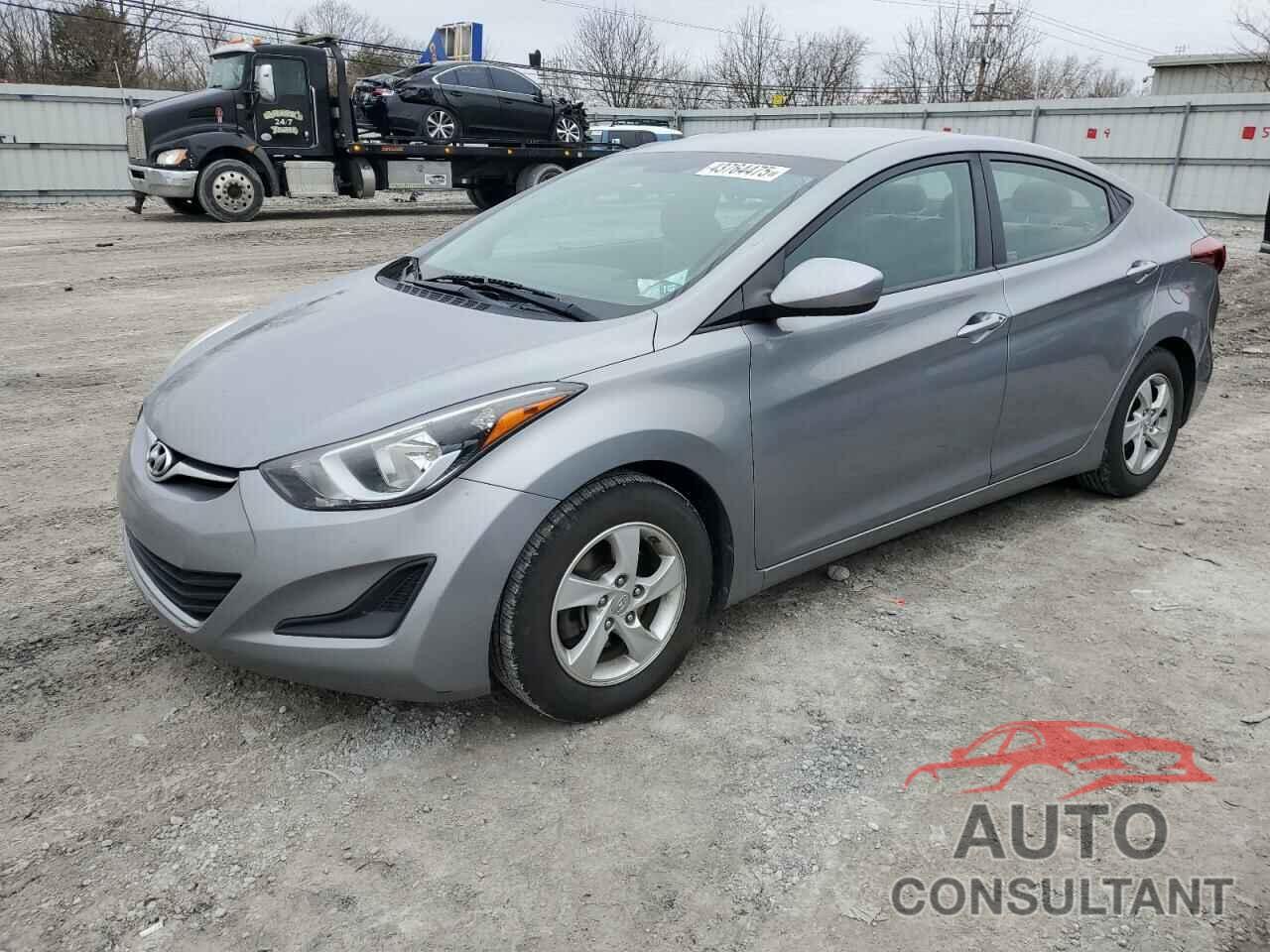 HYUNDAI ELANTRA 2014 - KMHDH4AE6EU087698